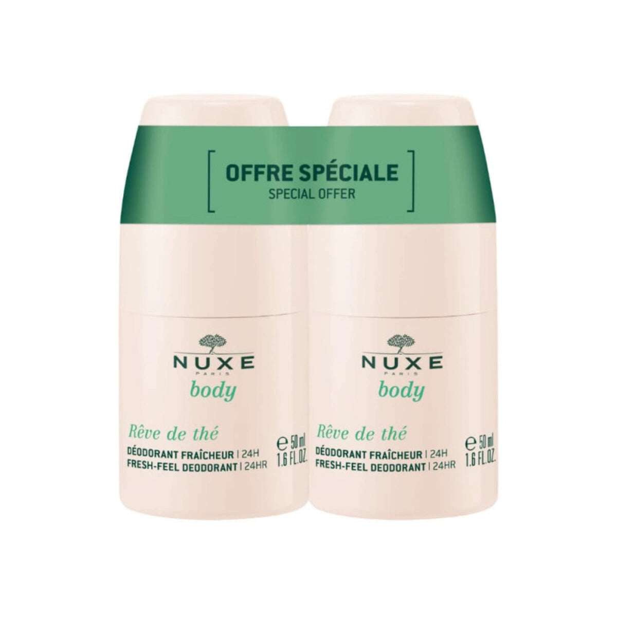 Nuxe Revê de Thé Desodorizante Duo 2x50ml