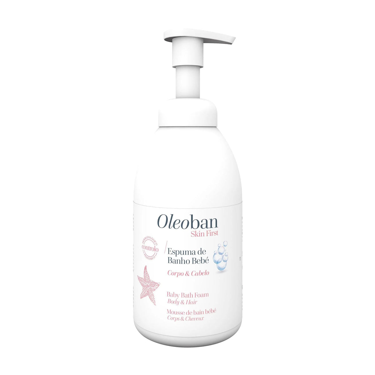 Oleoban Bebé Espuma de Banho 500ml — Banho e Higiene do Bebé, Bebé - Mamã, Hidratação e Higiene