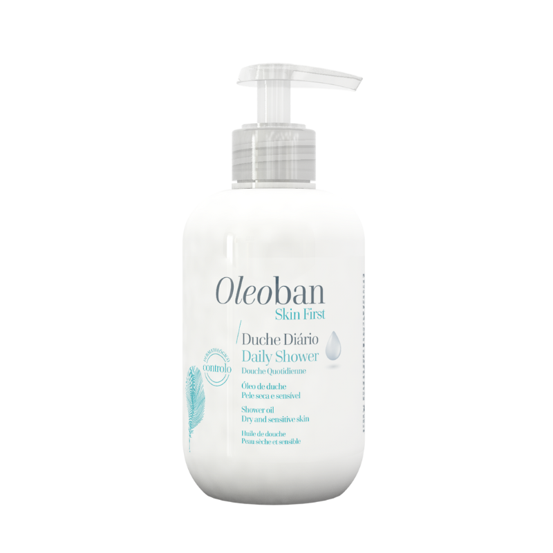 Oleoban Duche Diário Solução de Duche 500ml — Banho, Corpo, Pele Seca e Desidratada