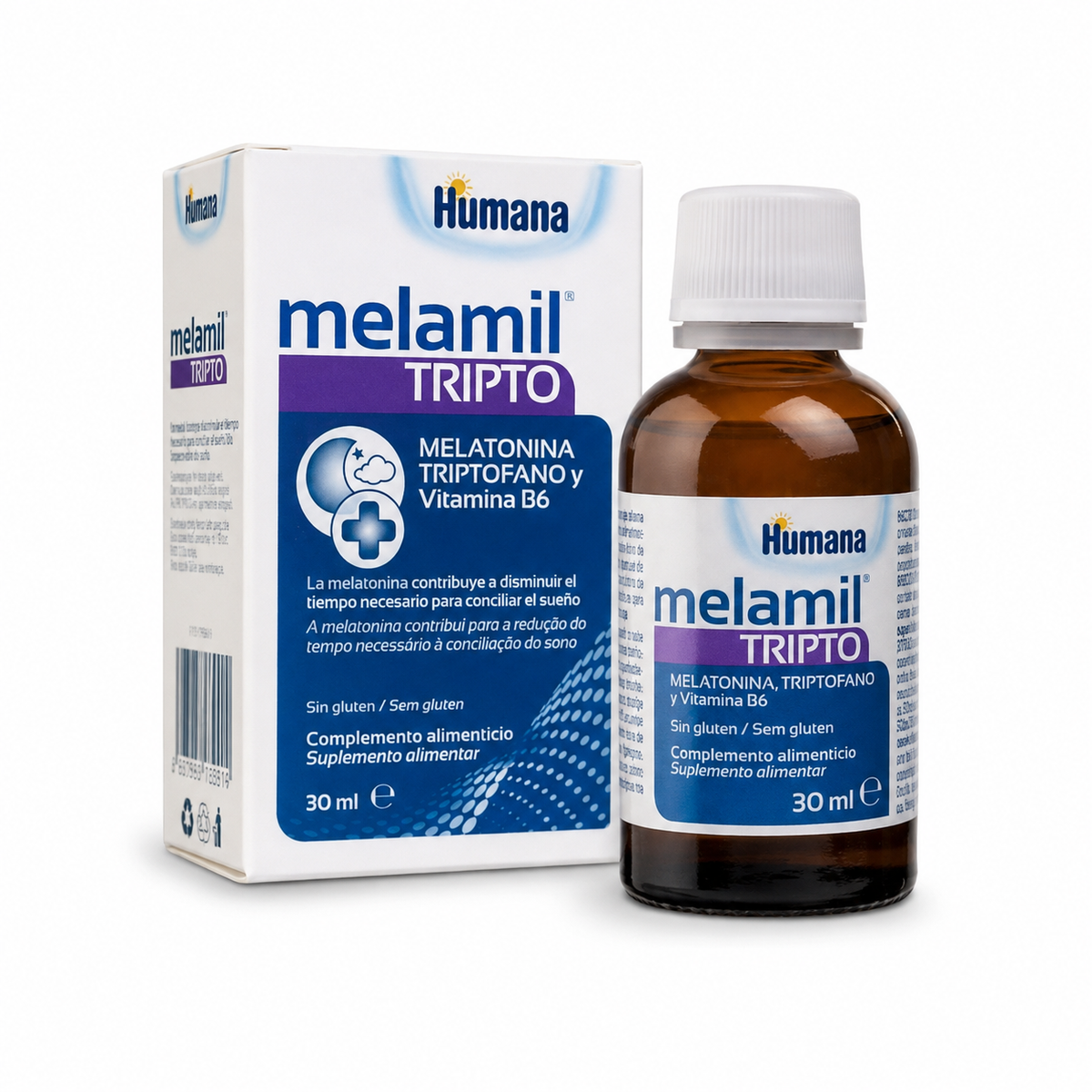 Melamil Tripto Gotas 30ml — Crianças, Perturbações do Sono, Suplementos