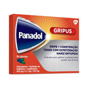 Panadol Gripus 16 cápsulas - Alívio eficaz para constipações e gripes
