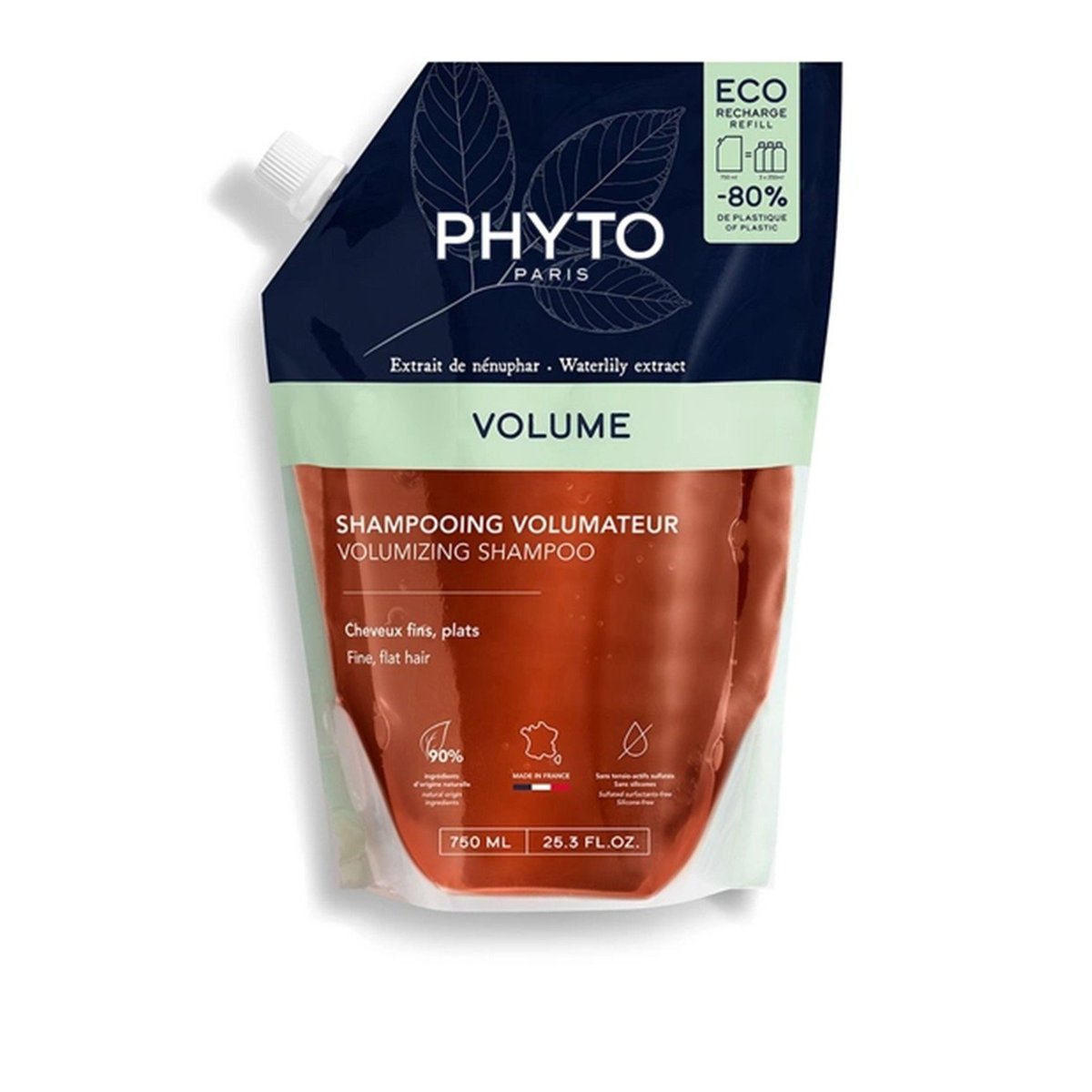 Phyto Volume Champô Recarga 750mL