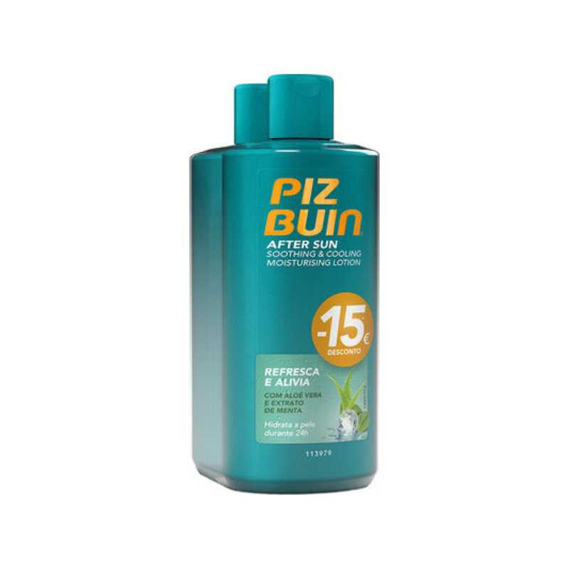 Piz Buin After Sun Loção Suavizante Refrescante 2x200ml