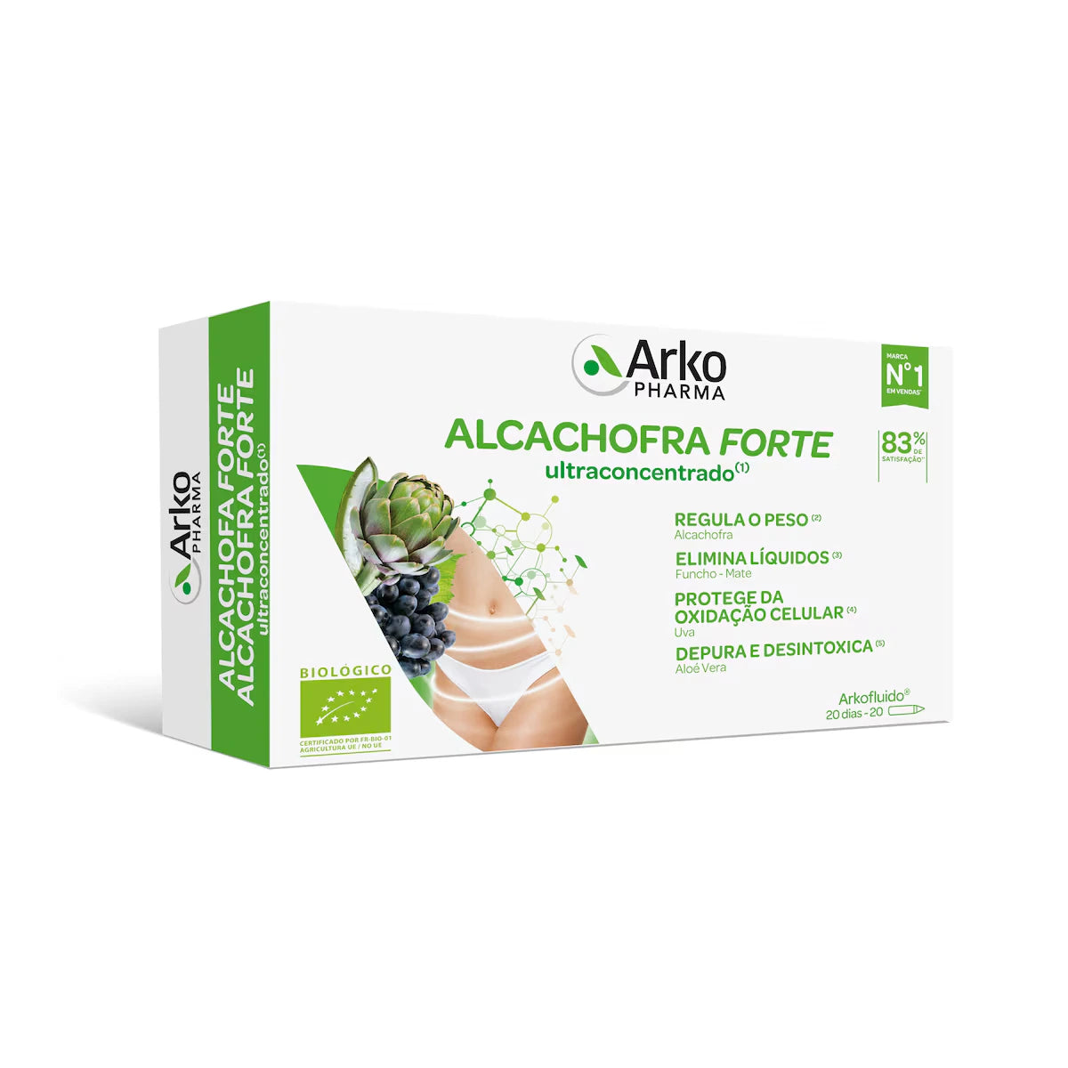 Arkofluido Alcachofra Forte BIO + Aloé Vera 20x15ml