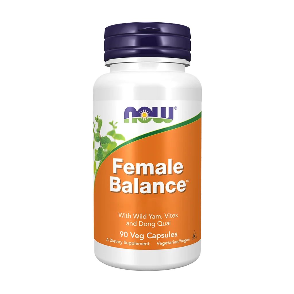 NOW Female Balance 90 Cápsulas Vegetais