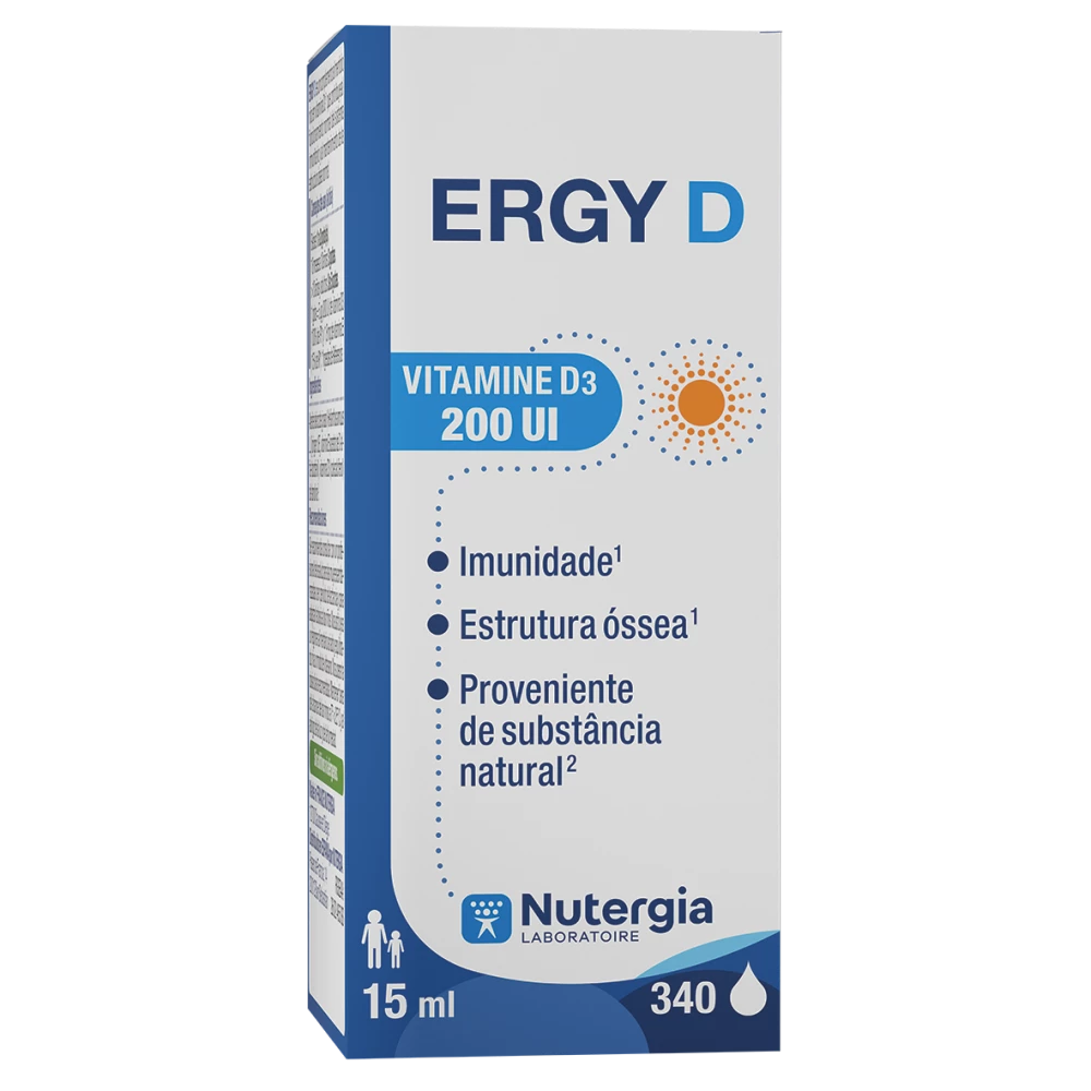 Ergy D 200 UI Gotas 15ml
