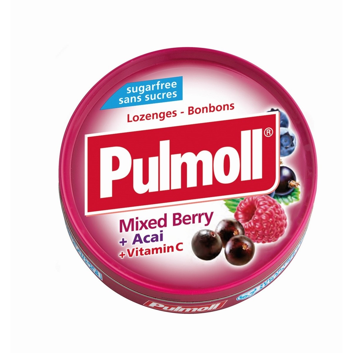 Pulmoll Pastilhas Frutos Silvestres 45g — Bem-estar das Vias Respiratórias, Dor de Garganta e Rouquidão, Saúde