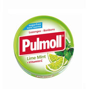Pulmoll Pastilhas Lima/Menta 45g — Bem-estar das Vias Respiratórias, Dor de Garganta e Rouquidão, Saúde