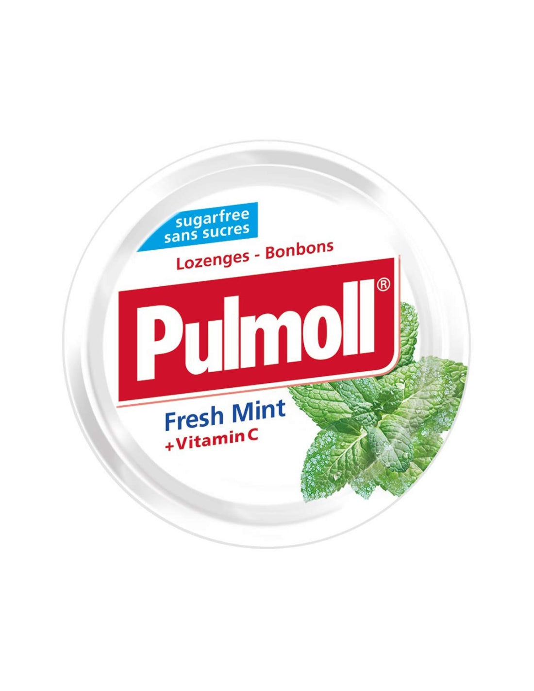 Pulmoll Pastilhas Menta Fresca 45g — Bem-estar das Vias Respiratórias, Dor de Garganta e Rouquidão, Saúde