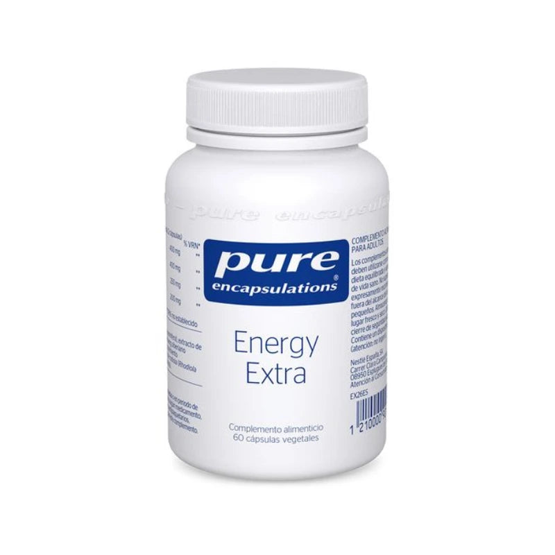 Pure Encapsulations Energy Extra 60 Cápsulas
