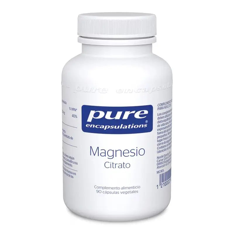 Pure Encapsulations Citrato de Magnésio 90 Cápsulas