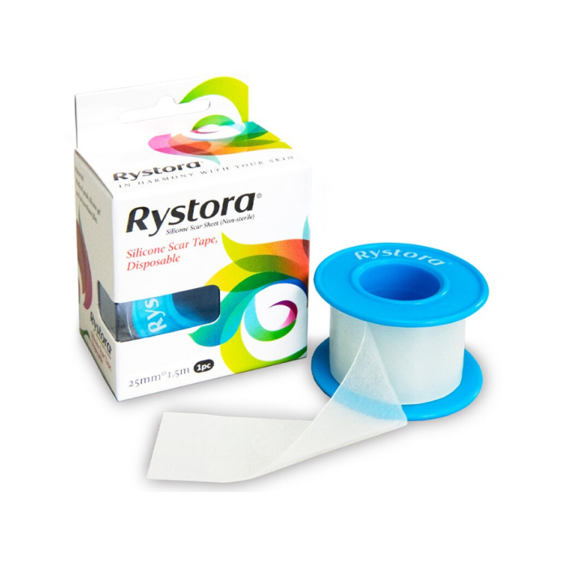 Rystora Adesivo de Silicone Fita 25mmx1,5m
