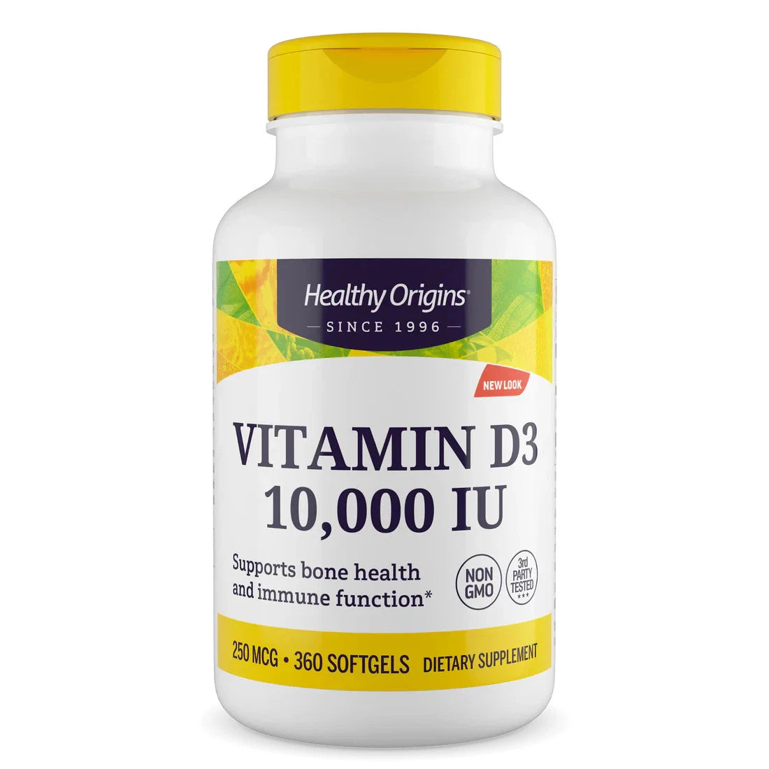 Healthy Origins Vitamin D3 10000 IU 360 Cápsulas