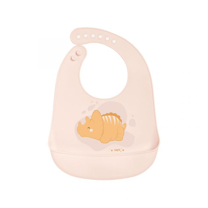 Saro Babete "Party" Silicone Beje 1 unidade — Acessórios de Alimentação, Alimentação Infantil, Bebé - Mamã
