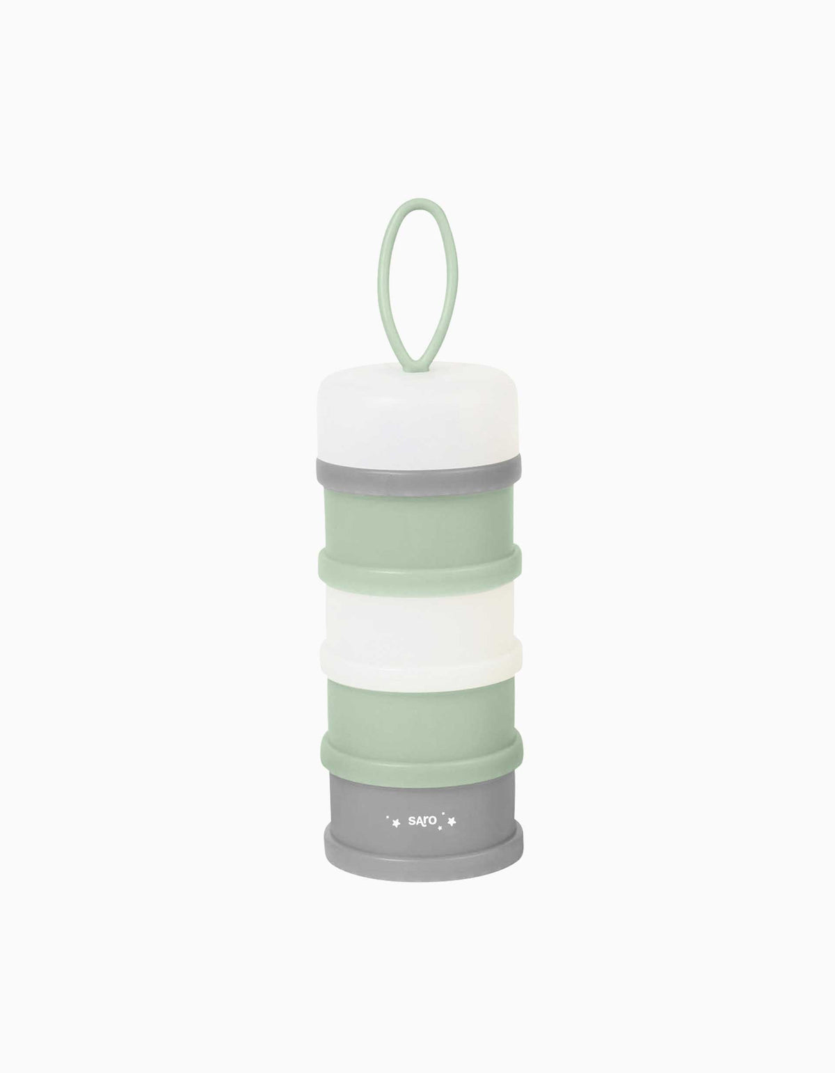 Saro Doseador de Leite em Pó Verde e Branco 4 Recipientes — Acessórios de Alimentação, Alimentação Infantil, Bebé - Mamã