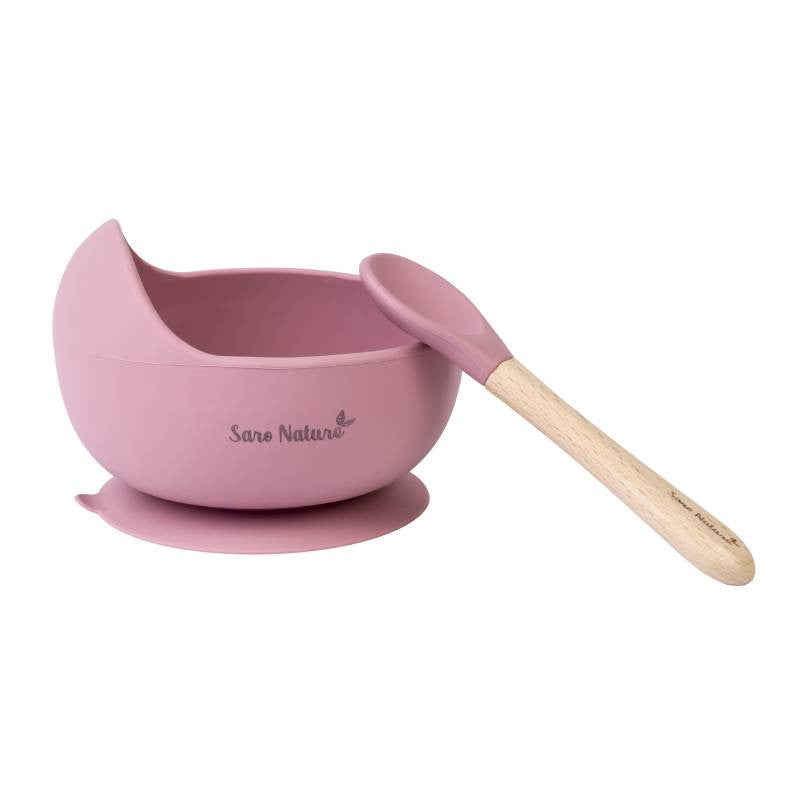 Saro Nordic Wave Conjunto Alimentação Azul Taça + Colher +4M — Acessórios de Alimentação, Alimentação Infantil, Bebé - Mamã