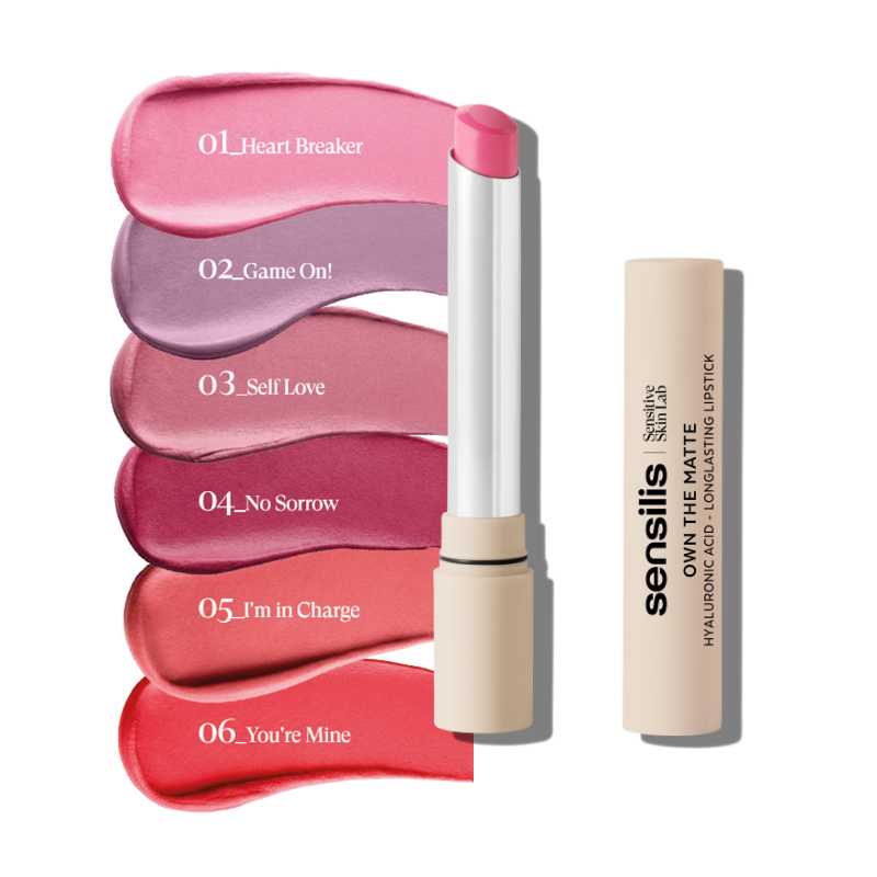 Sensilis Own The Matte Batom 01 Heart Breaker 2g