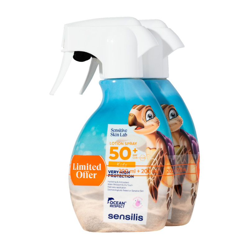 Sensilis Suncare Pediatrics Loção Spray 50+ 2x200ml