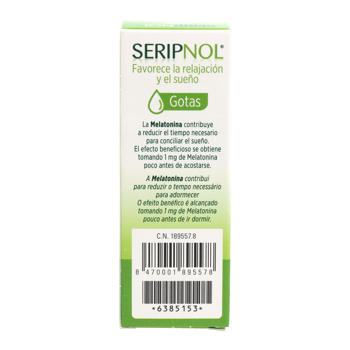 Seripnol Gotas 30ml — Descanso e Bem-estar, Perturbações do Sono, Suplementos