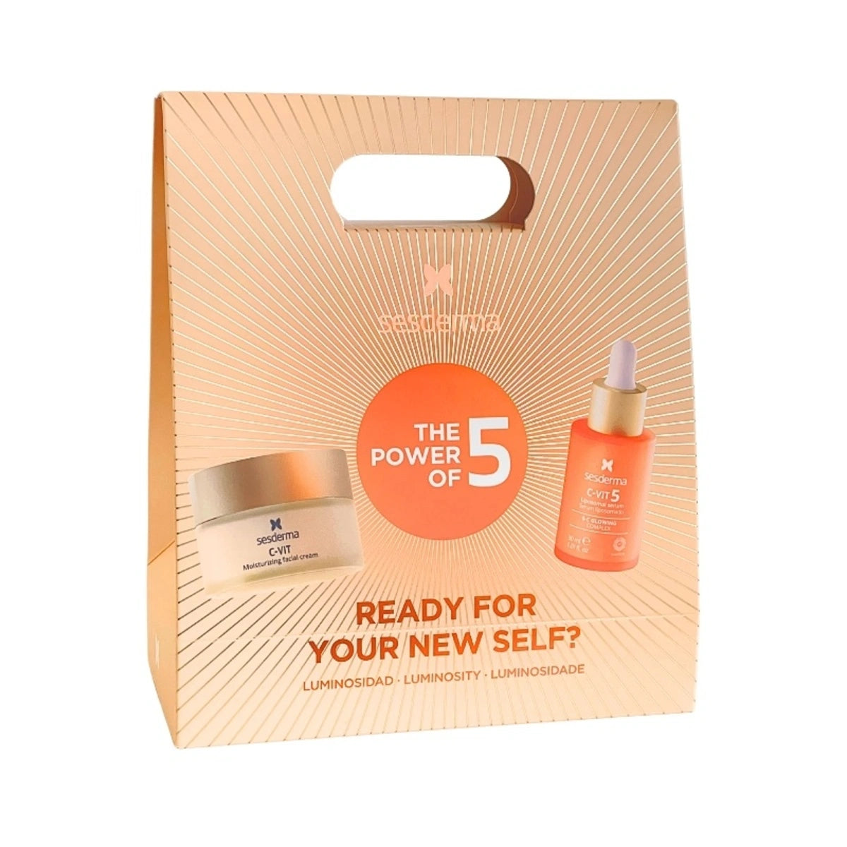 Sesderma C-Vit 5 Serum + Creme 50ml Of Coffret