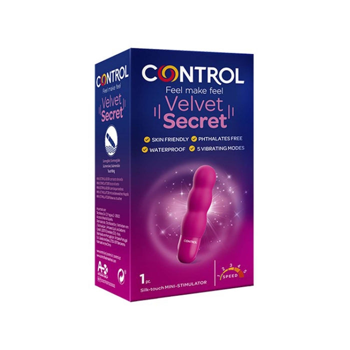 control-velvet-secret-mini-estimulador-1-unidade