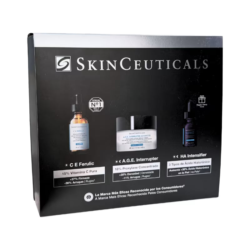 SkinCeuticals Coffret C E Ferulic 30ml +A.G.E. Advanced 48ml +HA Intensifier 15ml