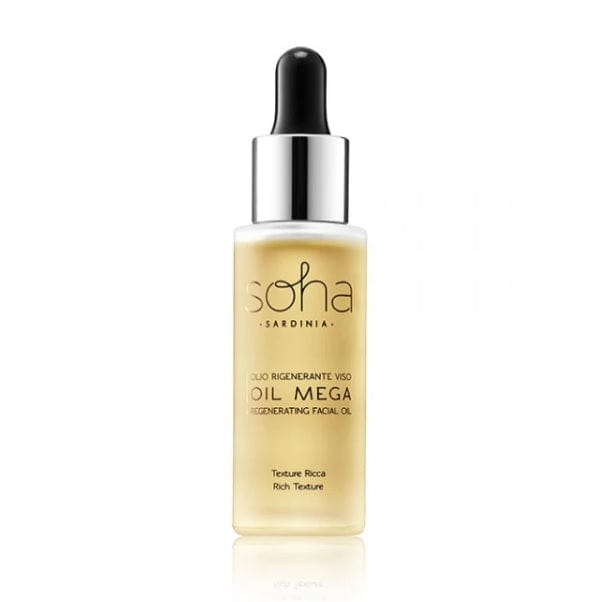 Soha Sardinia Óleo Facial Mega Regenerador Textura Rica 30ml — Hidratantes, Pele Desidratada, Rosto