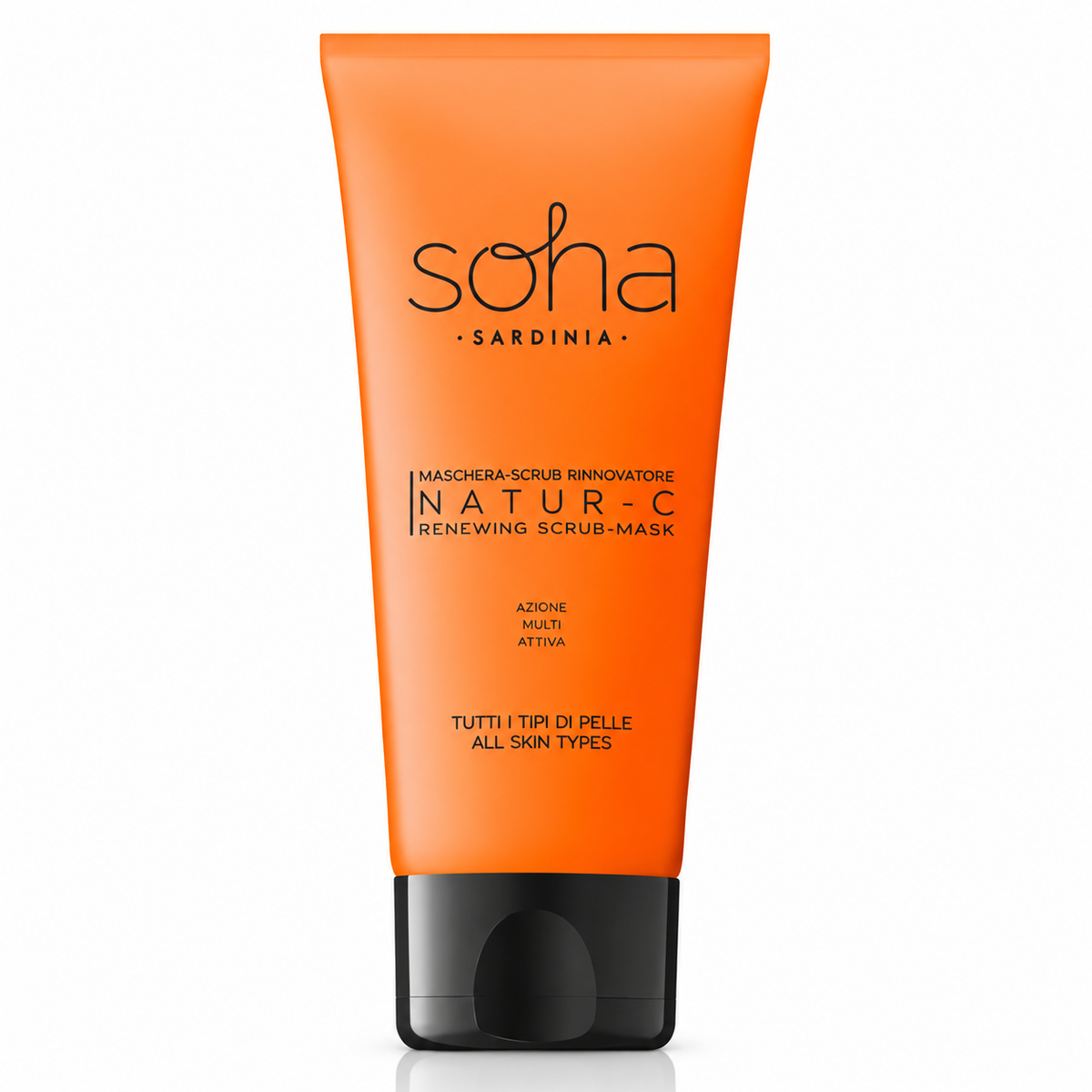 Soha Natur-C Máscara Esfoliante Multi-Renovadora 60ml — Luminosidade e Manchas, Máscaras, Rosto