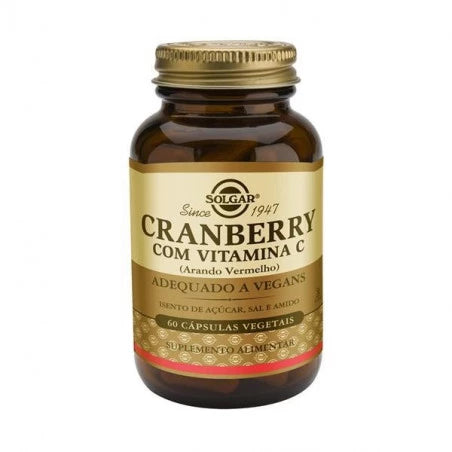 Solgar Cranberry+Vit C 60 capsulas