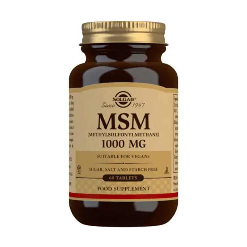 Solgar MSM 1000mg 60 Comprimidos