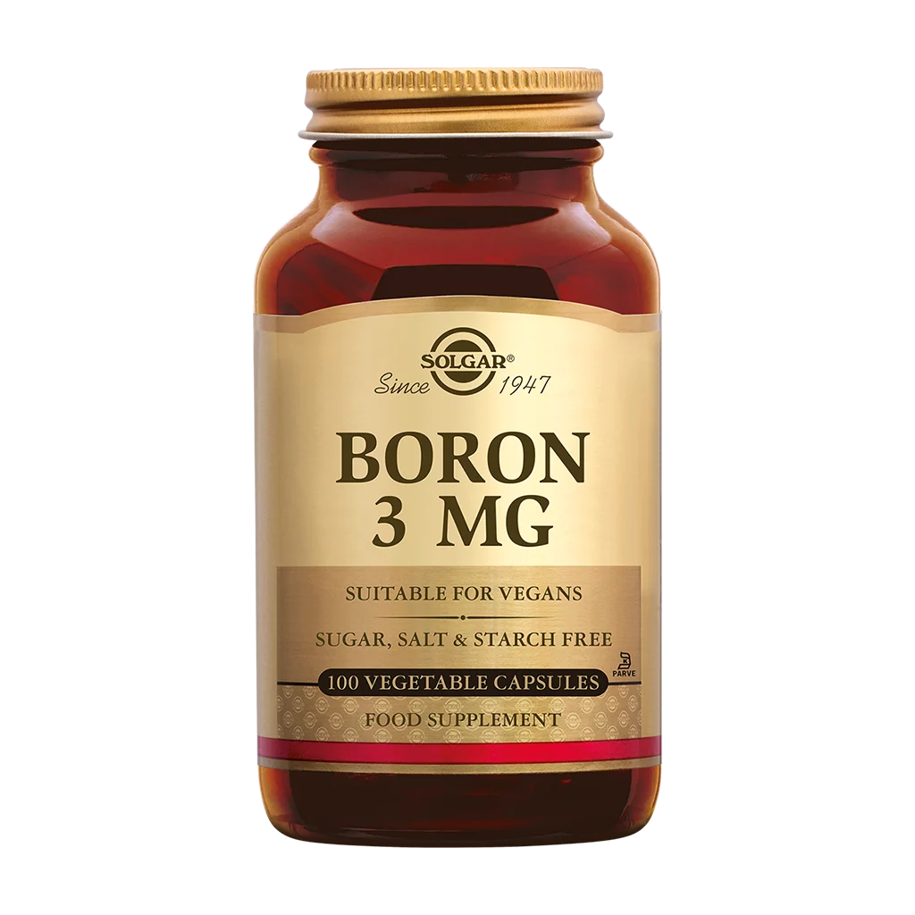 Solgar Boron 3 Mg 100 Cap