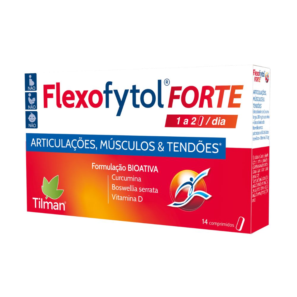 Tilman Flexofytol Forte 14 Comprimidos — Ossos e Articulações, Suplementos