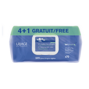 Uriage Bebé Pack Toalhetes Limpeza 4+1 x70 | 350 Toalhetes
