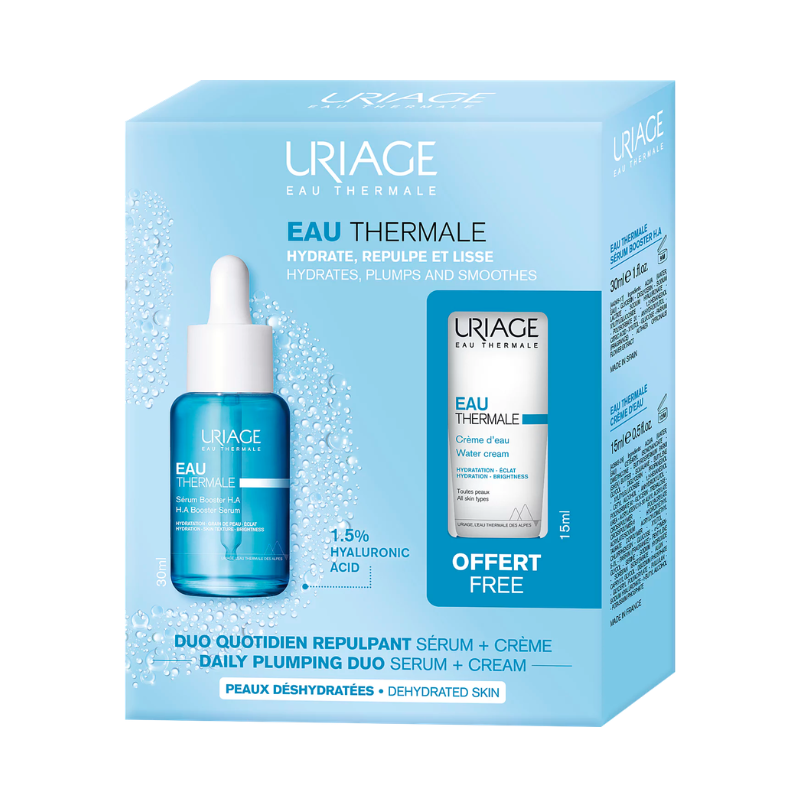 Uriage Coffret Sérum Booster HA 30ml + Creme Hidratante 15ml