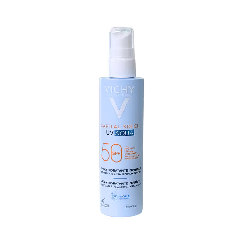Vichy Capital Soleil UV-Aqua Spray Hidratante FPS50 200ml
