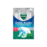 Vicks Dupla Ação Rebuçados Mentol 72g