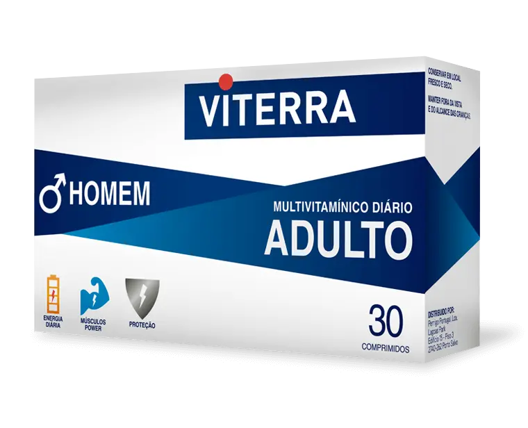 Viterra Homem 30 Comprimidos