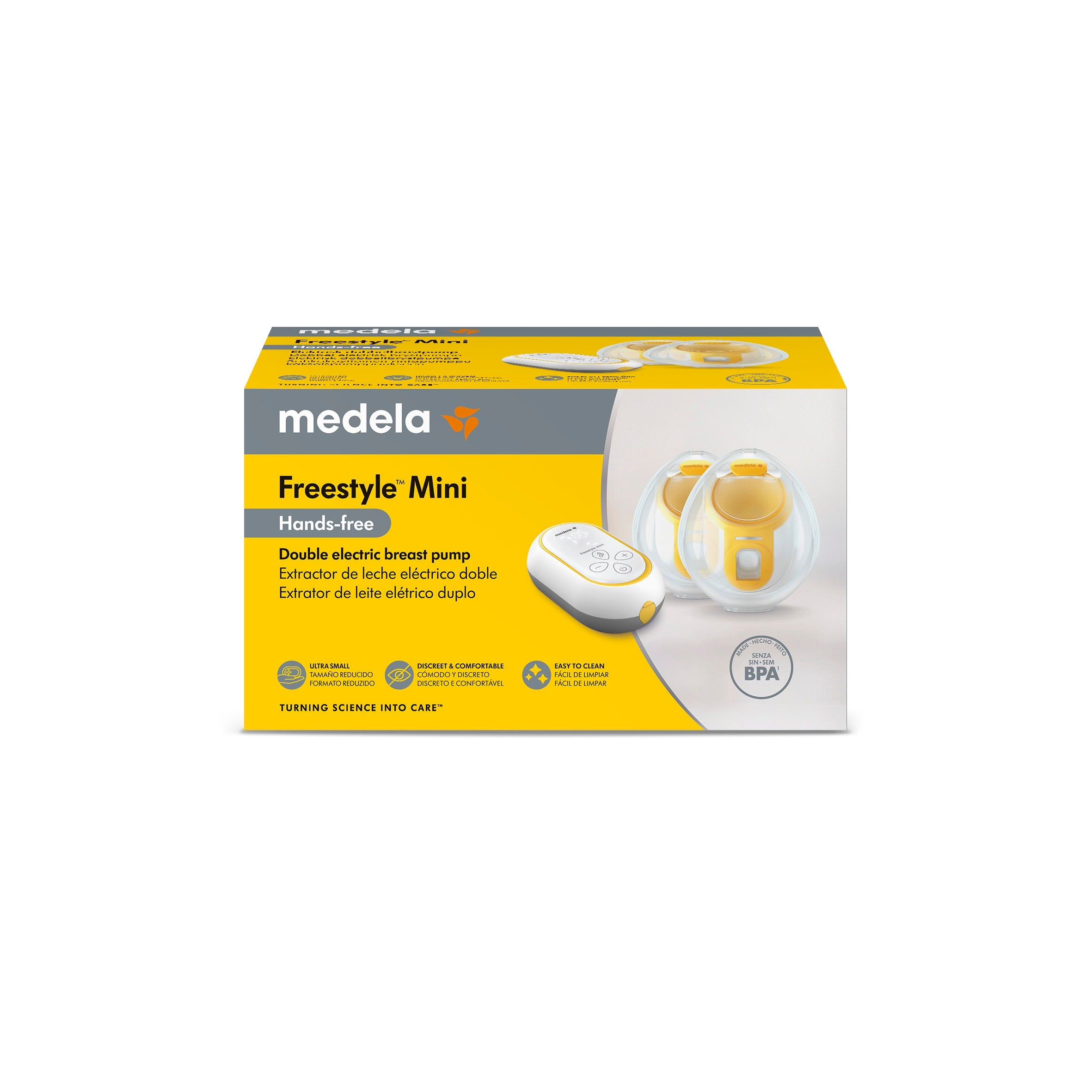 Medela Freestyle Extrator Elétrico Mini Duplo Hands-Free