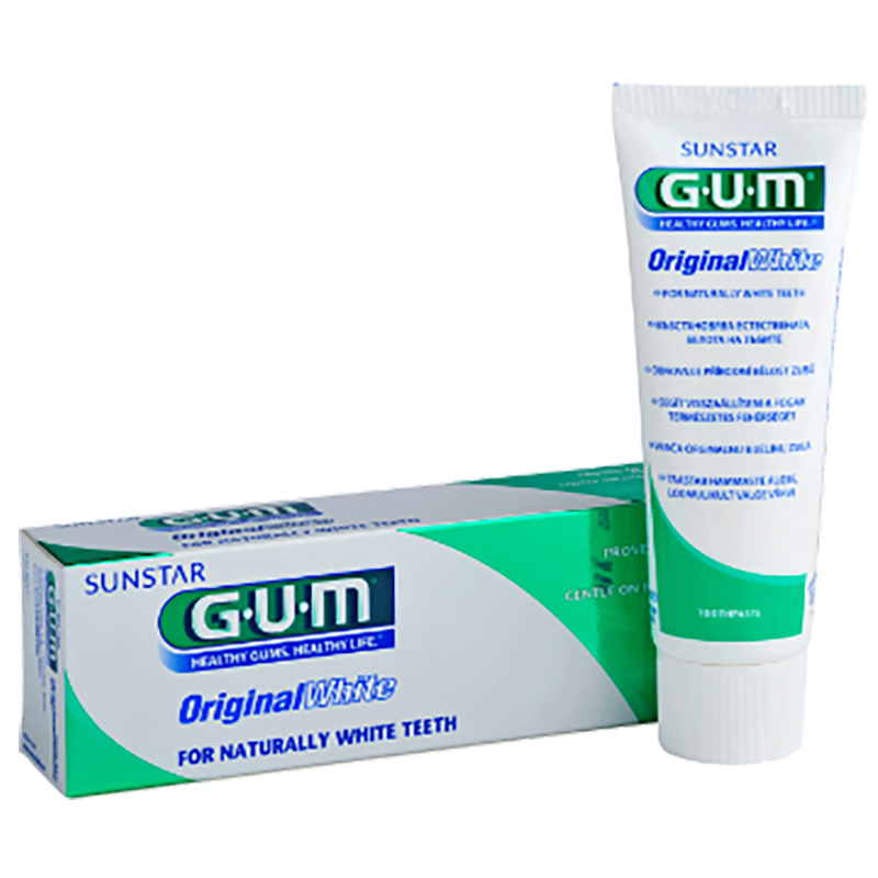 Gum Original White Pasta Dentífrica 75 Ml