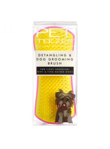 Pet Teezer DeTangling Pink/Yellow