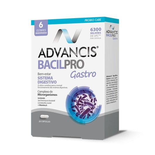 Advancis Bacil Pro Gastro 20 comprimidos