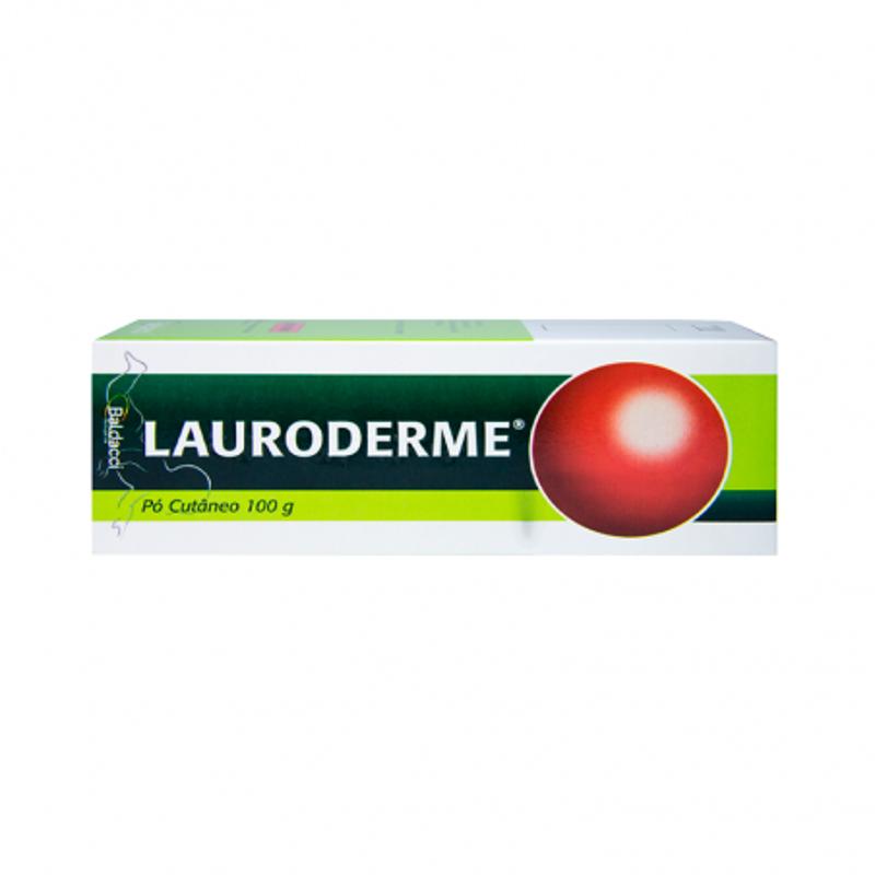 Lauroderme 23 mg/g (!plus) 2 mg/g Pó Cutâneo 100g